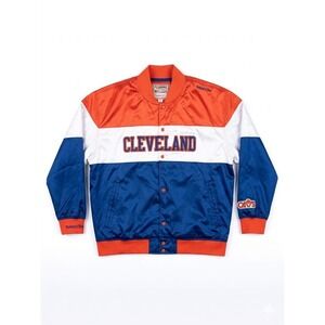 Vintage Mitchell & Ness Jacket Mens Multi-Color Sz 2XL NBA Cavs Hardwood Classic